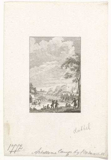 Camp of the States' Army at Breda, 1769