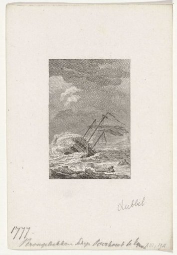 Shipwreck of the Overhout, 1777