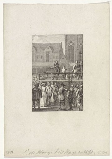 The Beheading of the Engraver Cornelis de Hooghe, 1583