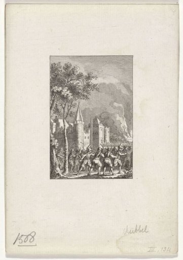 The Castle at Muiden Besieged by the Guelders, 1508