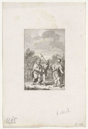 Count Floris III Captured by the Count of Flanders, 1165