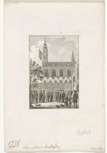 Centenary Celebration in Leiden, 1776