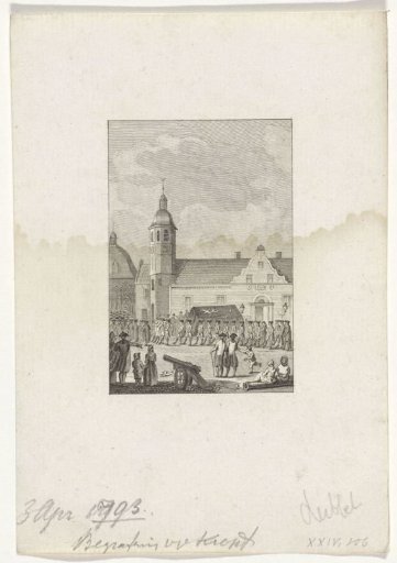 Funeral Procession for Joachim Maurits Baron van Kropff, 1793