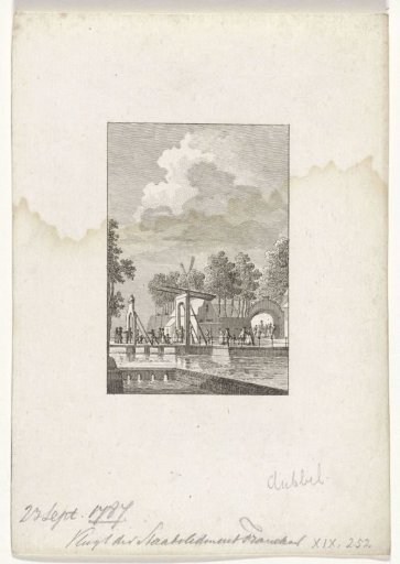 Flight of patriots from Franeker, 1787