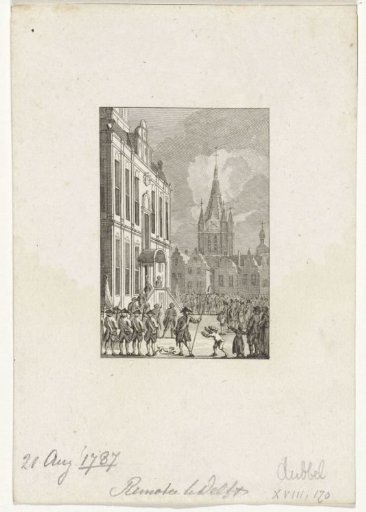 Removal in Delft, 1787