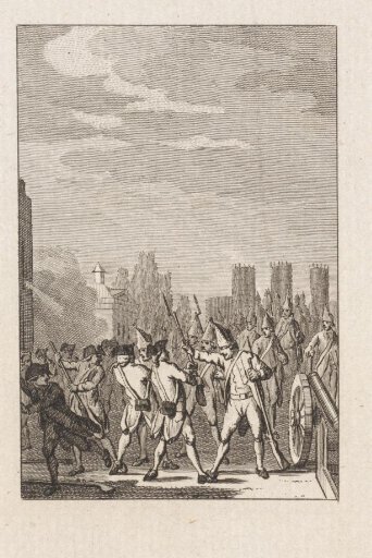Battle at Halfweg, 1787