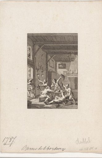 Fights with Orangists at Voorburg, 1787