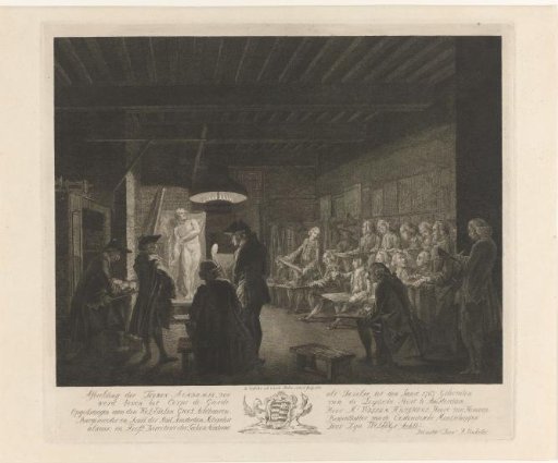 City Drawing Academy in Amsterdam, 1764-1767