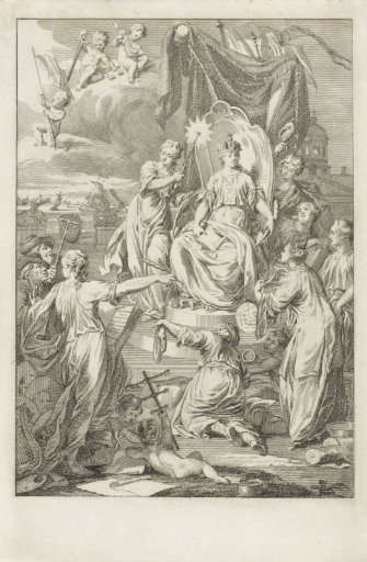 Allegory with the Amsterdam Maiden