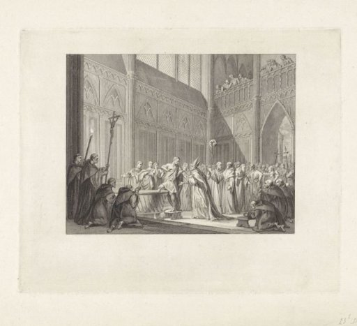 Radbod Refuses Baptism, 719