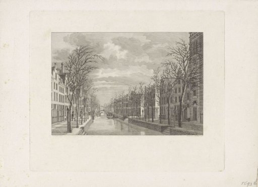Rapenburg in Leiden Just Before the Gunpowder Explosion, 12 January 1807