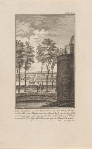 Woman on a tower by the walls of Zutphen