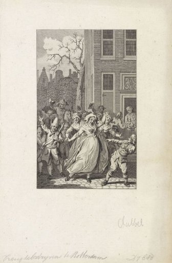 Celebrations in Rotterdam on the Prince's birthday, 1783
