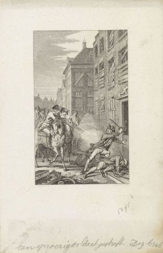 Punishment of two riotous soldiers in Den Bosch, 1787