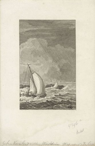 The Naerebout brothers rescue the crew of the Woestduin, 1779