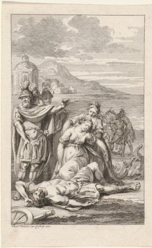 Title page for: Jean Baptiste Racine, 'Fedra', 1770