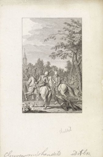 Assault on Reverend Cluwen at Sluipwijk