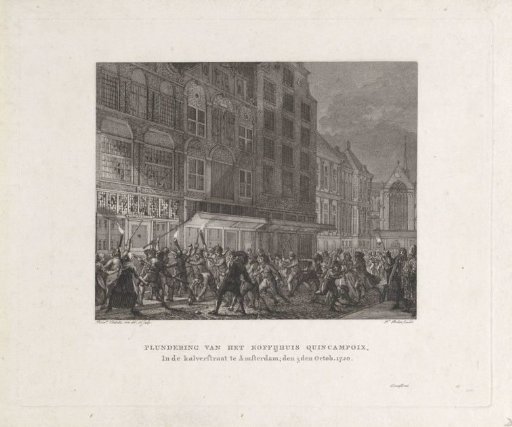 Plundering of the Quincampoix Coffee House, 1720