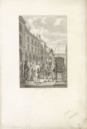 Arrival of Rutger Jan Schimmelpenninck in The Hague