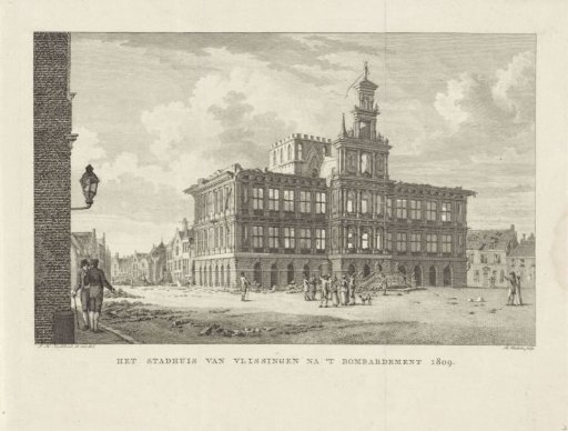 The Bombarded Town Hall of Vlissingen, 1809