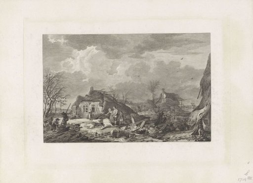 Devastation by the Flood and Ice Floes at Beusichem, 1809