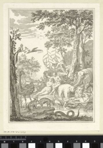 Adam and Eve in Paradise