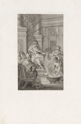 Constantine the Great Has Petitions Burned