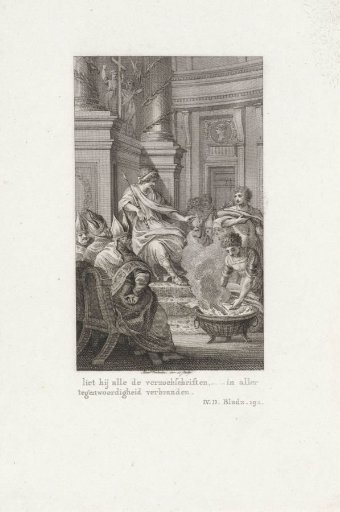 Constantine the Great Has Petitions Burned