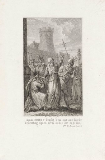 Simeon Rebukes His Old Friend Usthazades
