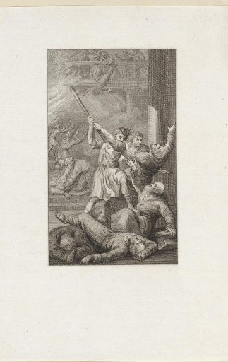 Followers of Damasus Storm a Church