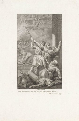 Followers of Damasus Storm a Church