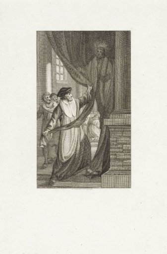 Epiphanius Is About to Destroy an Image of Christ