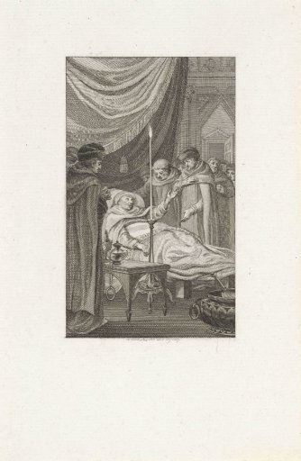 On His Deathbed Basil Consecrates Worthy Followers