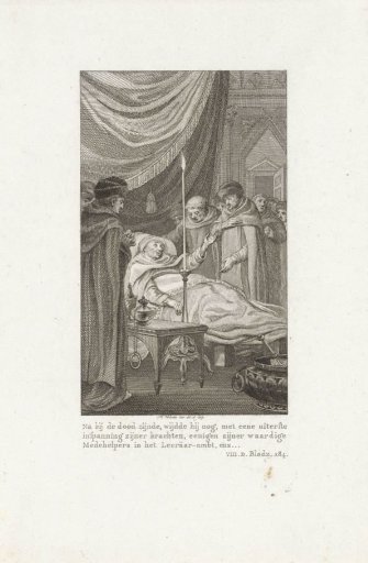 On His Deathbed Basil Consecrates Worthy Followers