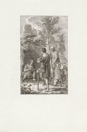Shepherds Find Benedict in His Hermitage
