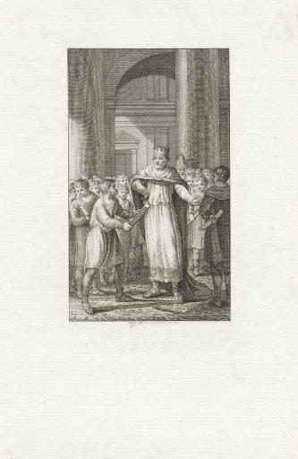 Charles Distributes His Disciples
