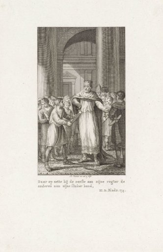 Charles Distributes His Disciples