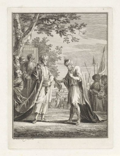 Solomon Receives a Messenger from King Hiram