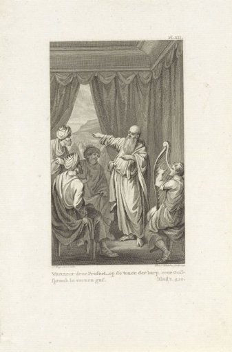 David Plays the Harp for Saul