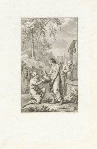 Rebekah and Eliezer at the Well