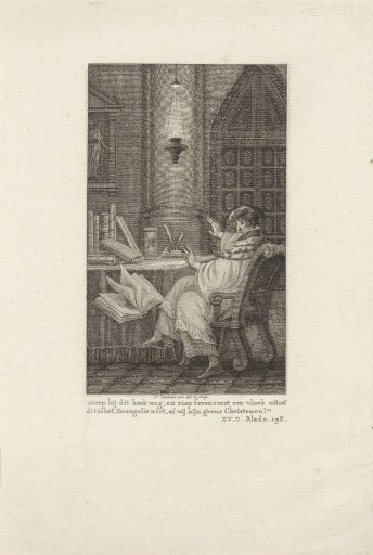 Thomas Linacre Throws the New Testament to the Ground in Amazement