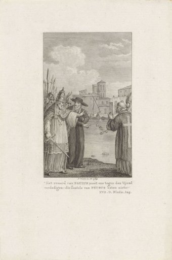 Pope Julius II Throws the Keys of Peter into the Tiber