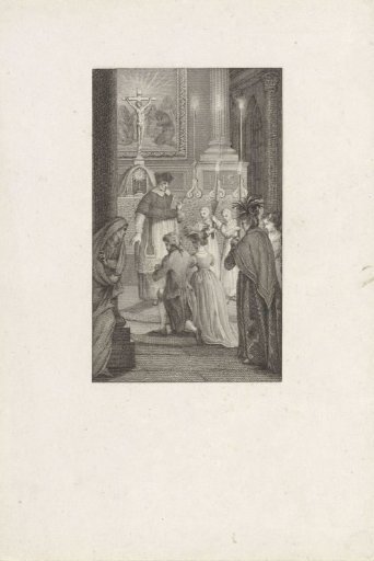 The Consecration of a Marriage in a Church