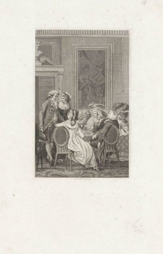 A young gentleman introduced to a young lady