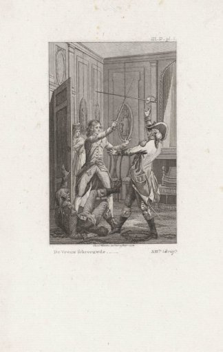 Duel with swords