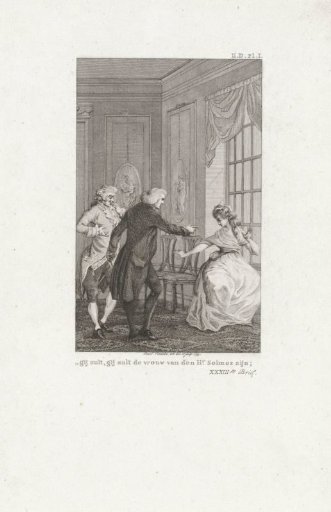 Man and woman in conflict