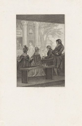Saartje and Cornelis in a theater