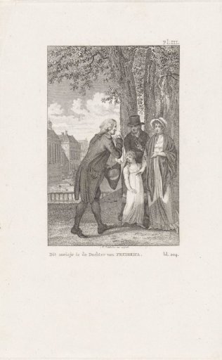 Mr. van Stalen meets his granddaughter Fritsje