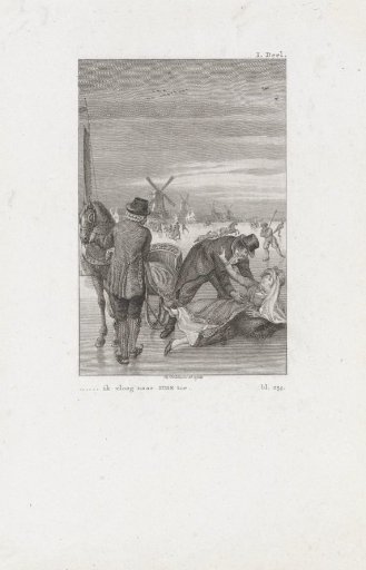 A man shoots to help a woman on the ice