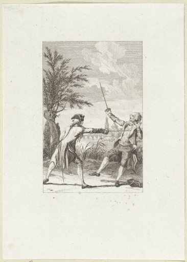 Duel by the water